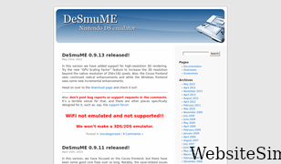 desmume.org Screenshot