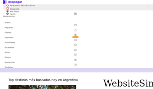despegar.com.ar Screenshot