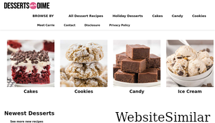 dessertsonadime.com Screenshot