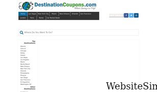 destinationcoupons.com Screenshot