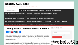 destinypalmistry.com Screenshot