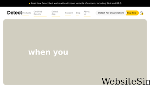 detect.com Screenshot