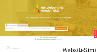 detelefoongids.nl Screenshot