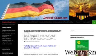 deutsch-coach.com Screenshot