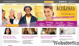 deutsch-lernen.com Screenshot