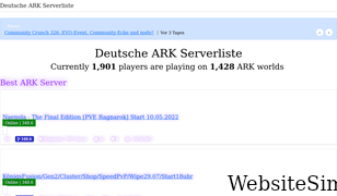 deutsche-arkserver.de Screenshot
