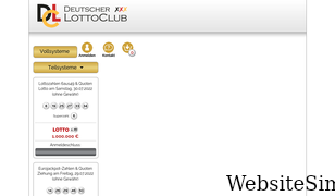 deutscher-lottoclub.com Screenshot