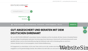 deutsches-ehrenamt.de Screenshot