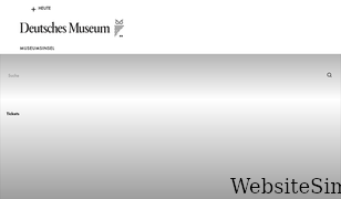 deutsches-museum.de Screenshot