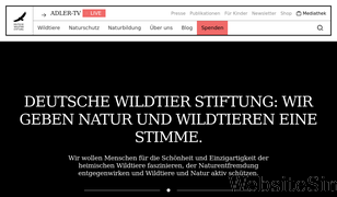 deutschewildtierstiftung.de Screenshot