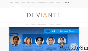 deviante.com.br Screenshot