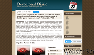 devocionaldiario.com.br Screenshot
