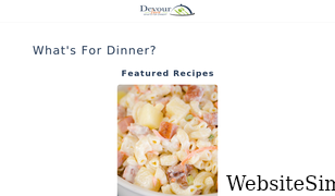devourdinner.com Screenshot