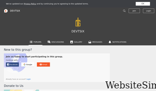 devtsix.com Screenshot