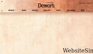 dewars.com Screenshot