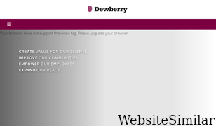 dewberry.com Screenshot