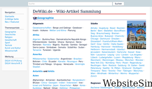 dewiki.de Screenshot