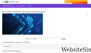 dexdefinitie.com Screenshot
