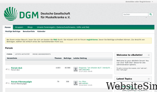 dgm-forum.org Screenshot