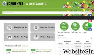 dgrcorrientes.gov.ar Screenshot