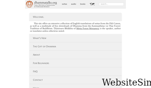 dhammatalks.org Screenshot