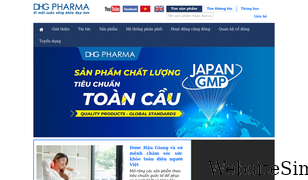dhgpharma.com.vn Screenshot
