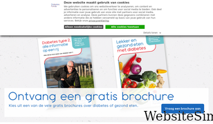 diabetesfonds.nl Screenshot