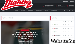 diablos.com.mx Screenshot