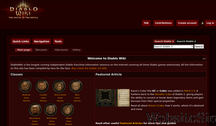 diablowiki.net Screenshot