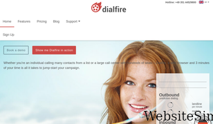 dialfire.com Screenshot