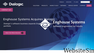 dialogic.com Screenshot