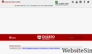 diarioarapiraca.com.br Screenshot