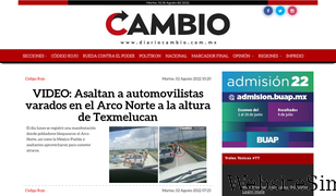 diariocambio.com.mx Screenshot
