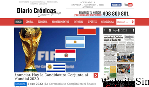 diariocronicas.com.uy Screenshot