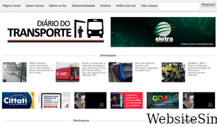 diariodotransporte.com.br Screenshot