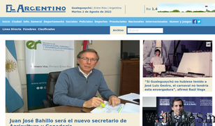 diarioelargentino.com.ar Screenshot