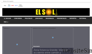 diarioelsol.com.ar Screenshot