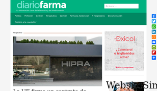 diariofarma.com Screenshot