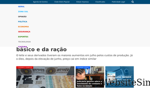 diariopopular.com.br Screenshot