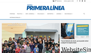 diarioprimeralinea.com.ar Screenshot