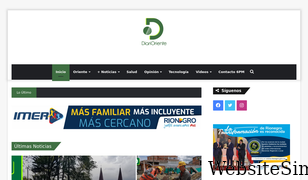 diarioriente.com Screenshot