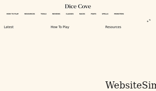 dicecove.com Screenshot