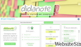 didanote.it Screenshot