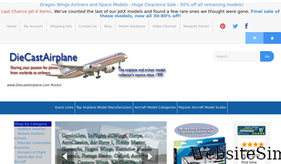 diecastairplane.com Screenshot