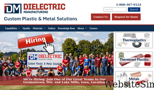 dielectricmfg.com Screenshot