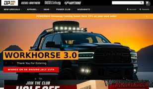 dieselpowergear.com Screenshot