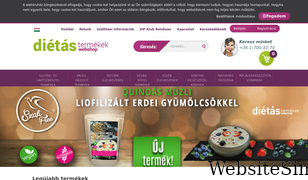 dietas-termekek-webshop.hu Screenshot