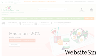 dieti-natura.es Screenshot
