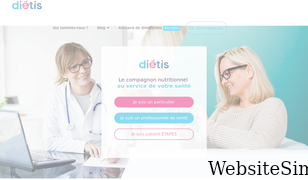 dietis.fr Screenshot