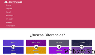 diferenciario.com Screenshot
